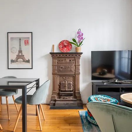 Charming 1bdr For 3 Near Eiffel Tower Apartment Paris