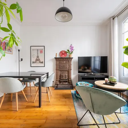 Charming 1bdr For 3 Near Eiffel Tower *