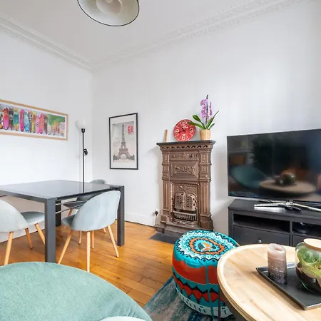 Charming 1bdr For 3 Near Eiffel Tower Apartment Paris